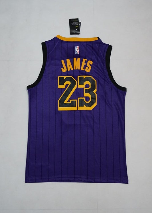 NBA New Laker (City Version) 23 James Purple