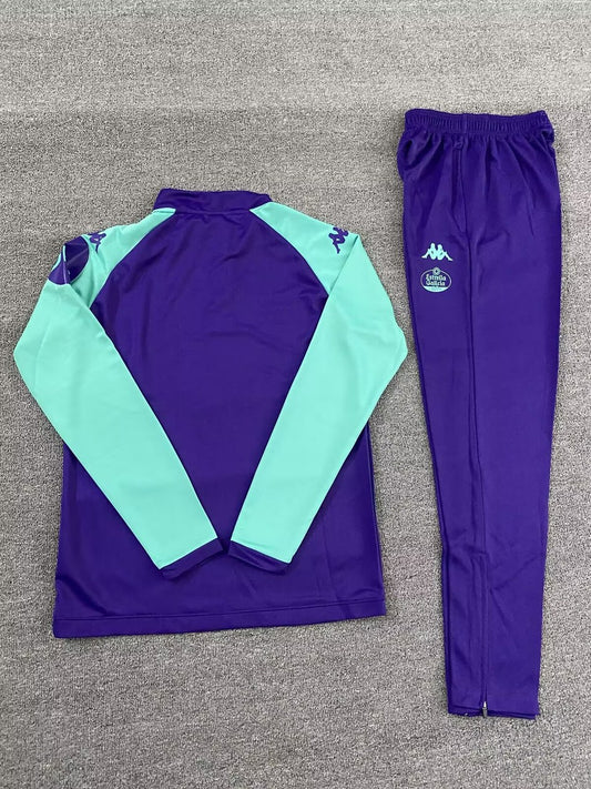 Valladolid Training Tracksuit Purple Football Jersey 2025/2026