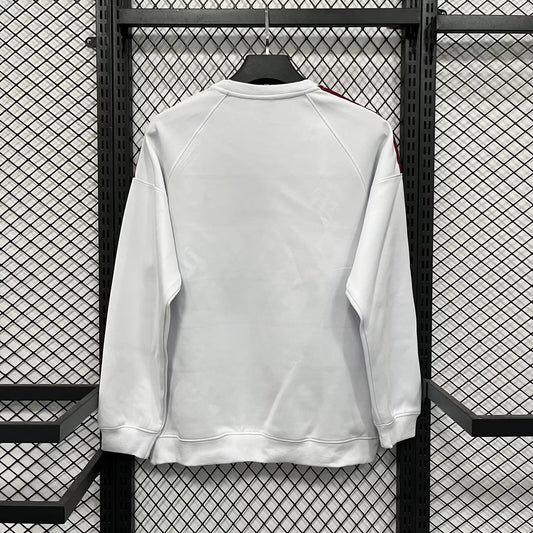 Bayern Munich Hoodie White Jacket Tracksuit Football Jersey 2025/2026