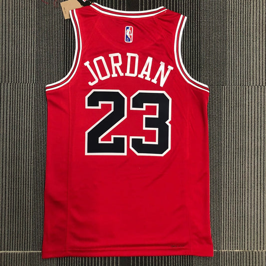 Chicago Bulls Red #23 JORDAN NBA Season Jerseys 75 Year