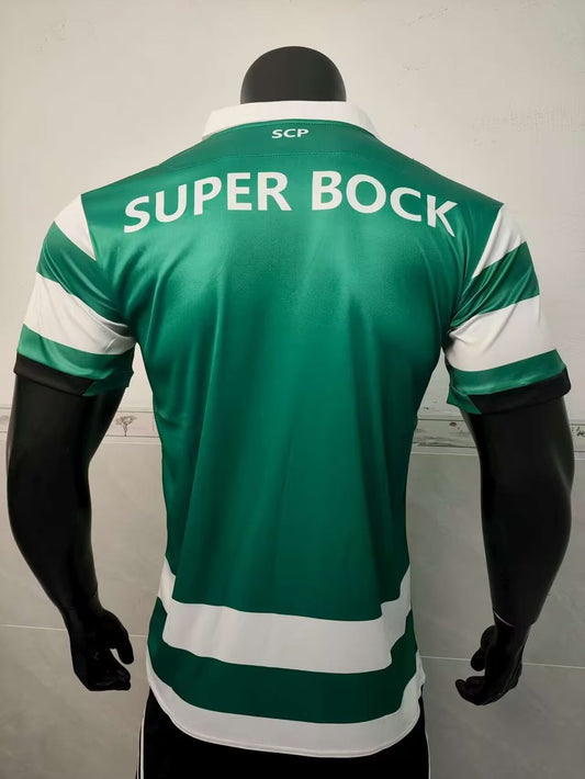 Retro Sporting Lisbon Home Football Jersey 2018/2019