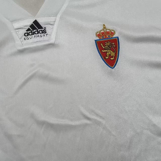 Retro Real Zaragoza Home Fans Football Jersey 1992/1993