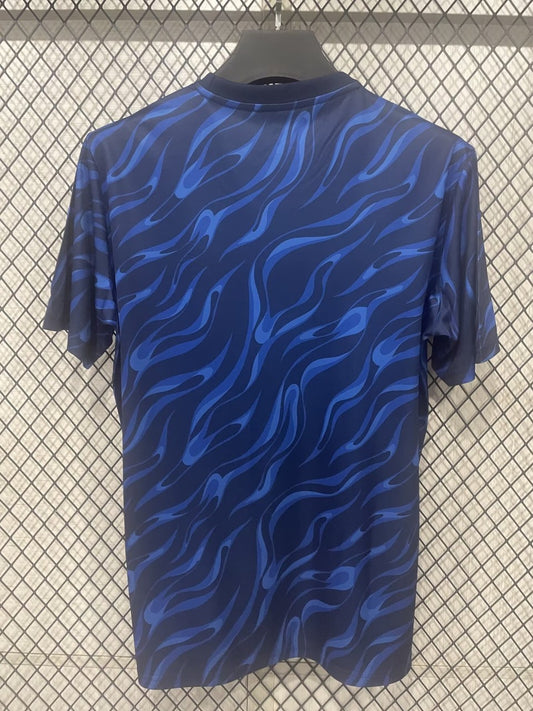 Real Madrid Pre-match Special Edition Blue Fans Football Jersey 2025/2026