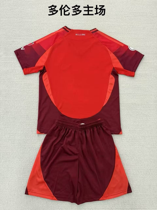 Toronto Home Fans Kits Football Jersey 2025/2026 (Kids And Man )
