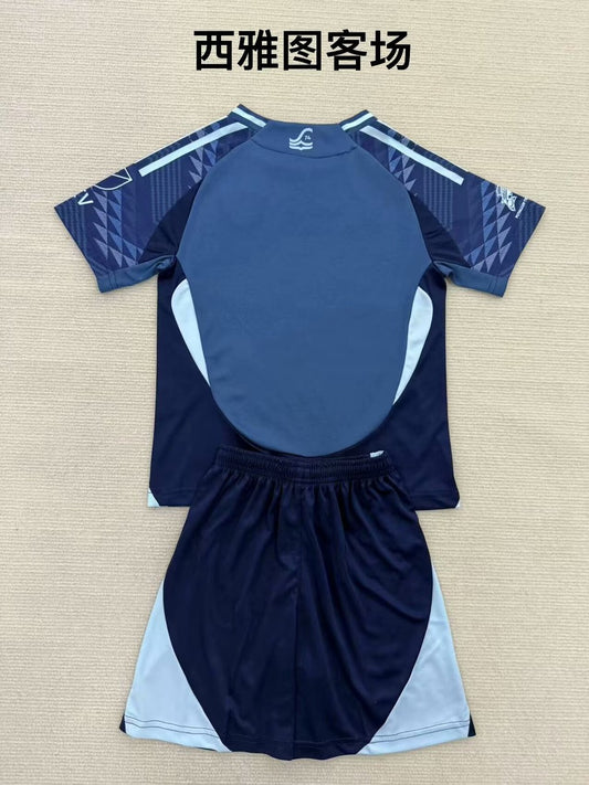 Seattle Sounders Home Fans Kits Football Jersey 2025/2026 (Kids And Man )