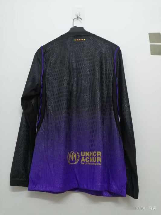Barcelona Away Long Sleeve Player Football Jersey 2026/2027