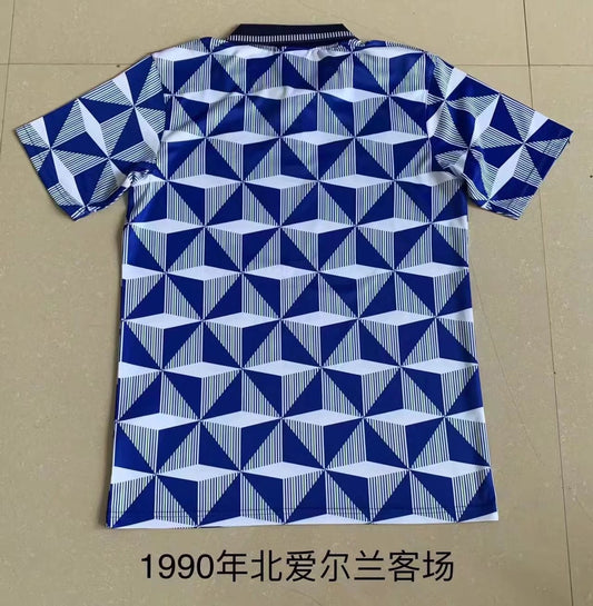 Retro Northern Ireland Away Football Jersey 1990