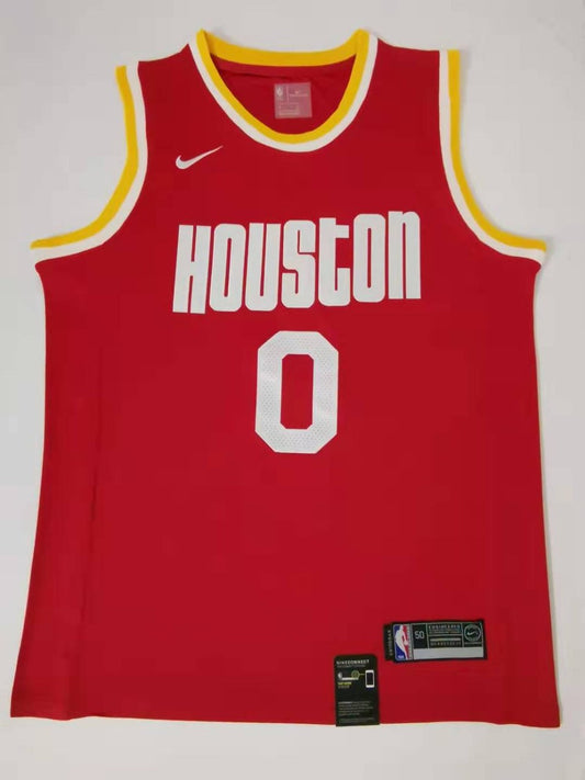 NBA Rocket 0 Retro Red