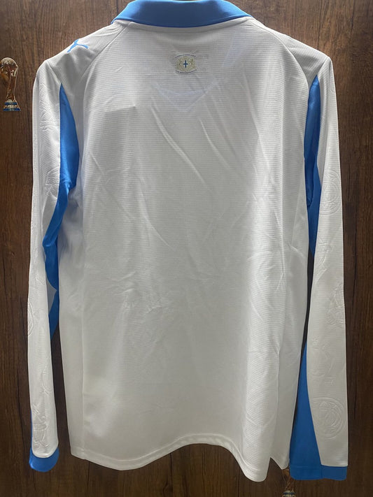 Marseille Home Fans Long Football Jersey 2025/2026