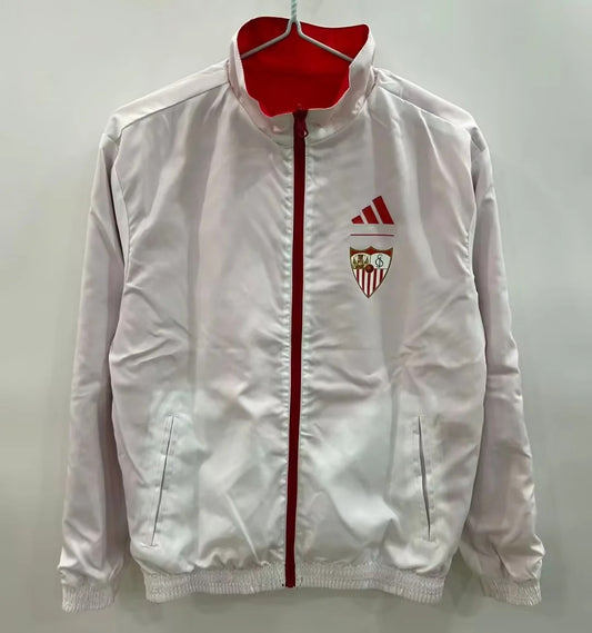 Sevilla Two-sided Windbreaker Football Jersey 2025/2026
