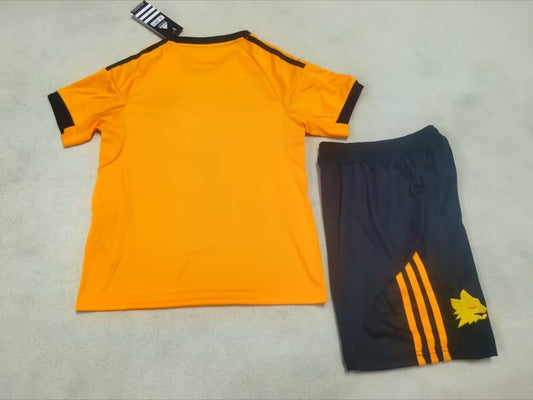 Roma Away Kids Football Jersey 2025/2026