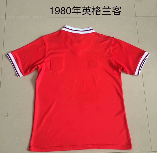 Retro England Away Football Jersey 1980