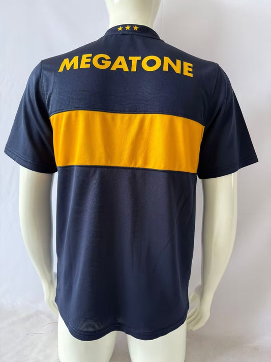 Retro Boca Juniors Home Fans Football Jersey 2007/2008