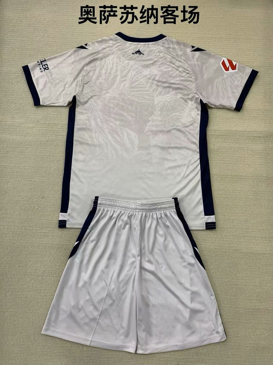 CA Osasuna Away Kids Football Jersey 2024/2025