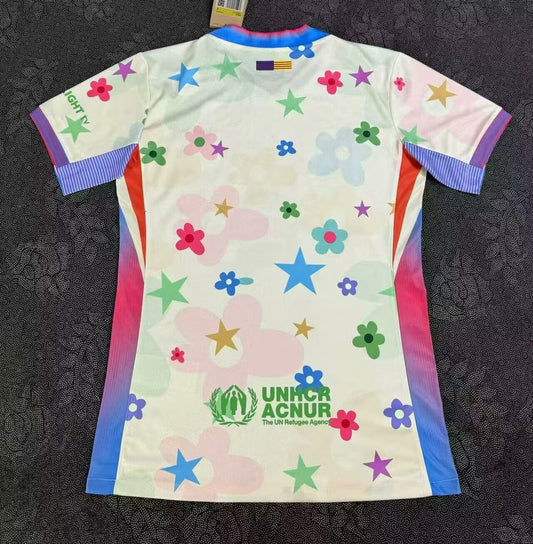 Barcelona Pattern Golf Special Edition Fans Football Jersey 2025/2026