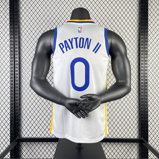Golden State Warriors V-neck White #0 PAYTON II NBA Season Jerseys 2023