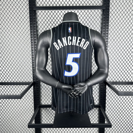 Orlando Magic Black Blue #5 BANCHERO NBA Season Jerseys 2026