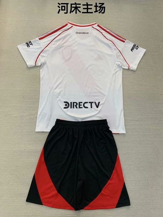River Plate Home Kids Football Jersey 2024/2025