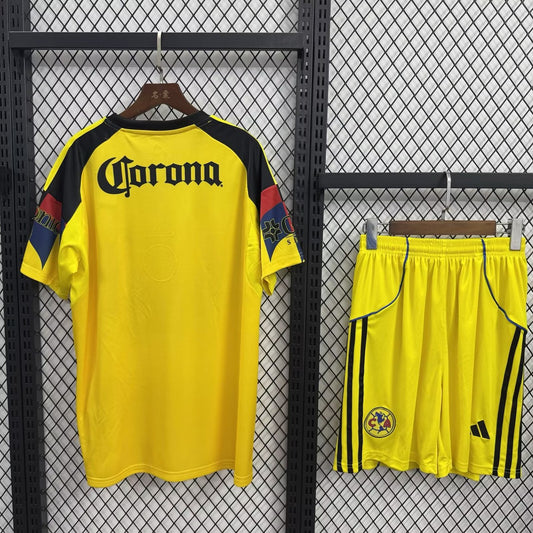 Club America Home With Pants Sets Fans Football Jersey 2025/2026