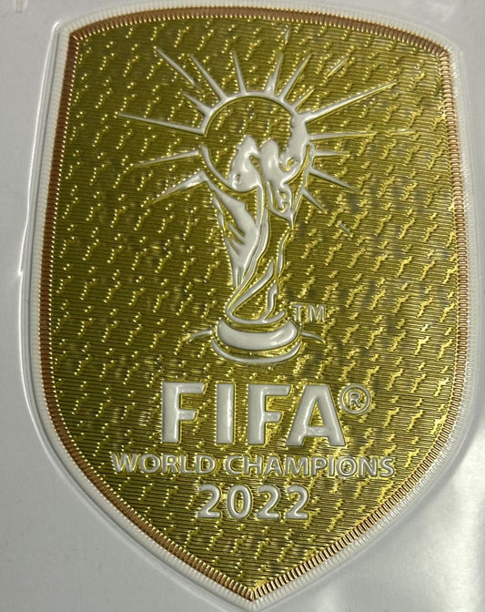 Argentina Home Long Sleeve Fans 3 Stars Football Jersey 2022