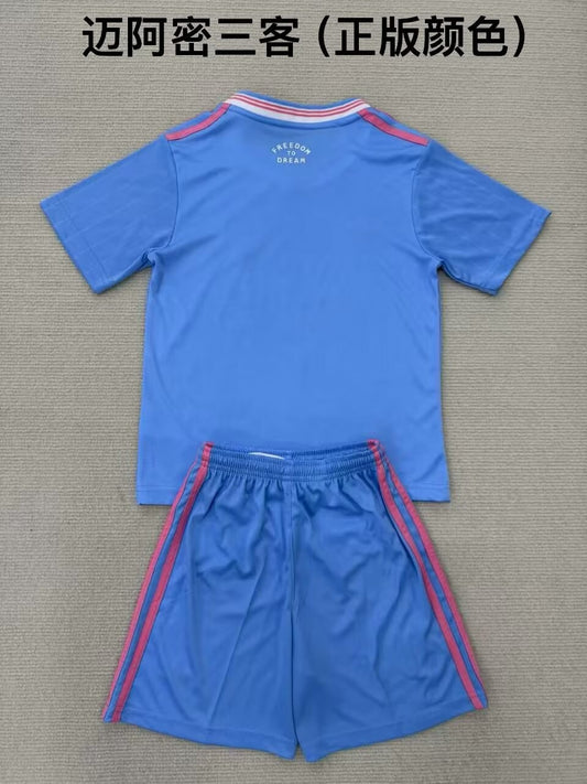 Miami Third Away Fans Kits Football Jersey 2025/2026 (Kids And Man )