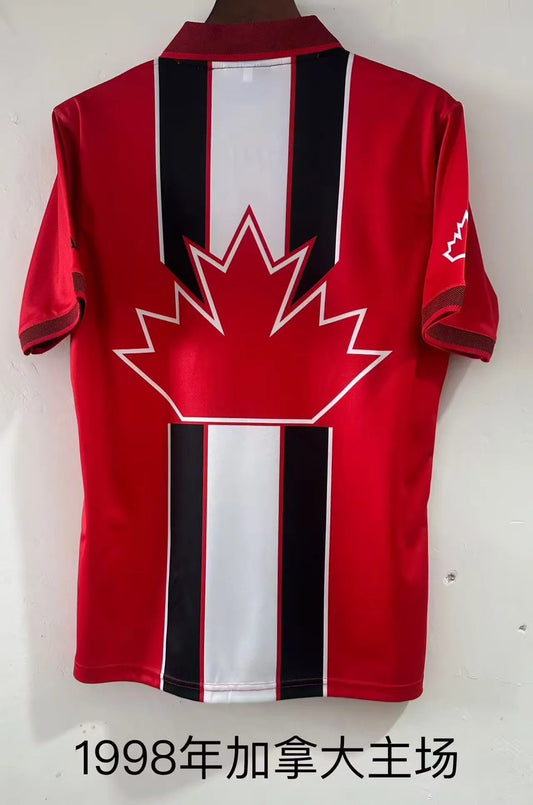 Retro Canada Home Football Jersey 1998