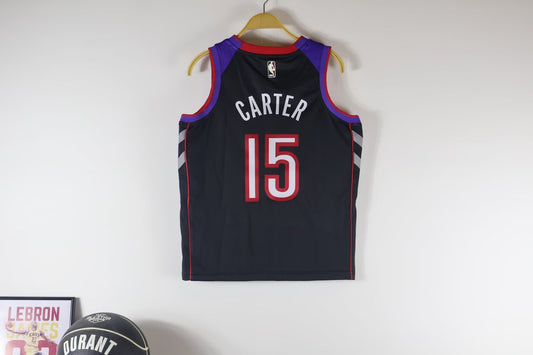 Toronto Raptors Kids Purple #15 CARTER NBA Jerseys 2025/2026