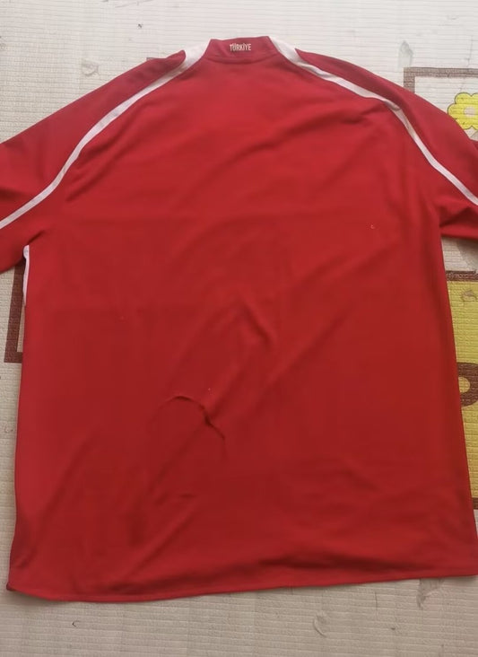 Retro Turkey Home Fans Football Jersey 2008