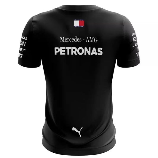 F1 Black Short Sleeve Racing Suit 2021