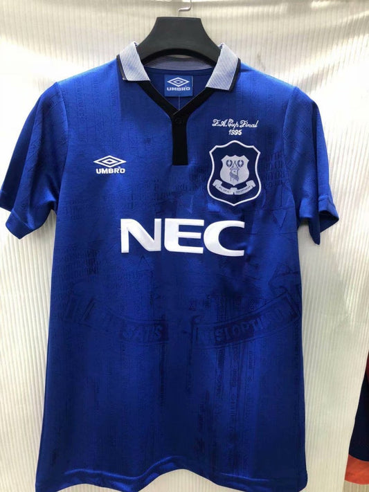 Retro 1994/1995 Everton Home Football Jersey