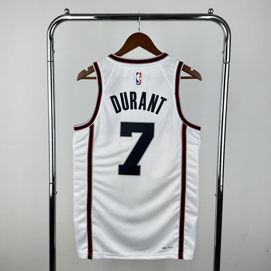 Houston Rockets City Edition White #7 DURANT NBA Season Jerseys 2025
