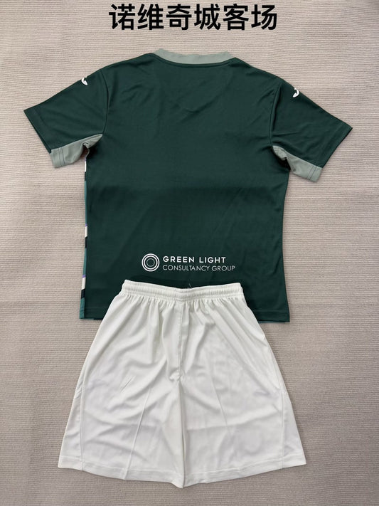Norwich City Away (Kids And Man ) Football Jersey 2025/2026
