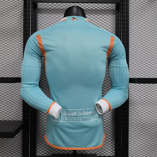 Inter Miami Third Away Long Sleeves Player Football Jersey 2024/2025