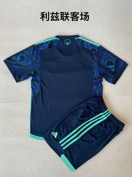 Leeds United Away Fans Suit Football Jersey 2023/2024