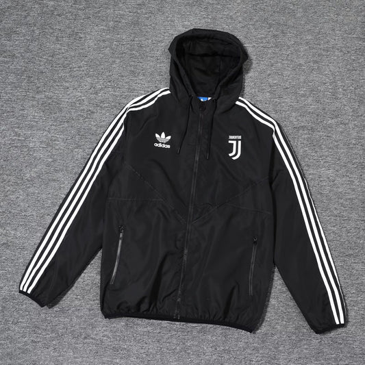 Juventus Windbreaker Black 2025/2026