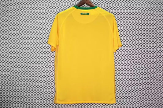 Retro Brazil Home Football Jersey 2010