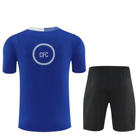 Chelsea Training Fans Kits Blue Football Jersey 2025/2026 (Kids And Man )