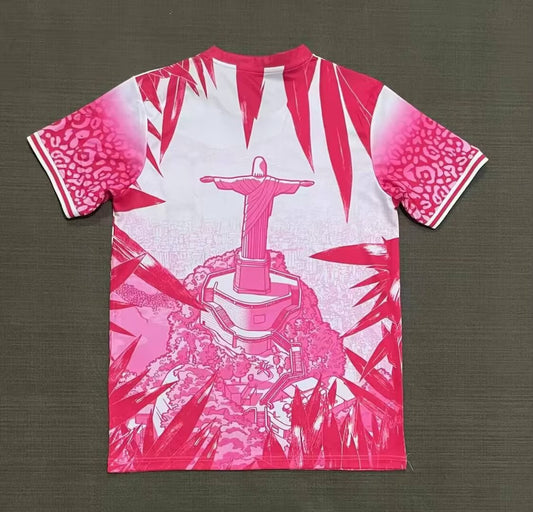 Brazil Special Edition Fans Pink Football Jersey 2026/2027