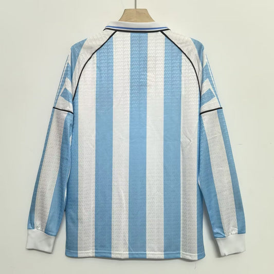 Retro Argentina Home Football Jersey 1996