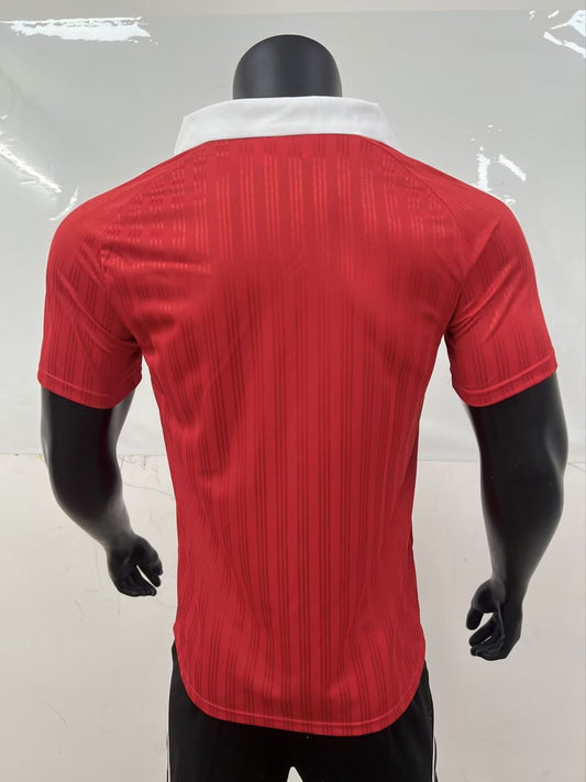 Adidas Clover Oasis POLO T-shirt Red Football Jersey 2025/2026
