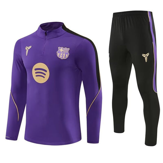 Barcelona Training Tracksuit Purple (16- 2XL Kids And Man ) Training Jersey 2026/2027