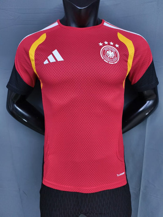 Germany Training Special Edition With Pants Set Player Red Football Jersey 2026/2027