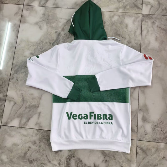 Elche Hoodie White Jacket Tracksuit Football Jersey 2025/2026