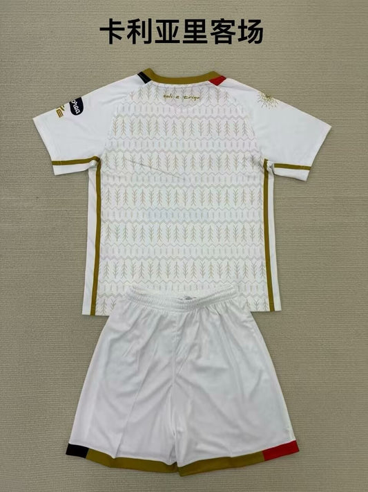 CAGLIARI Away Kids Football Jersey 2024/2025