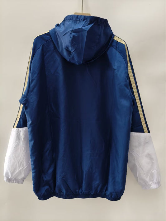 Italy Windbreaker Blue Football Jersey 2026/2027