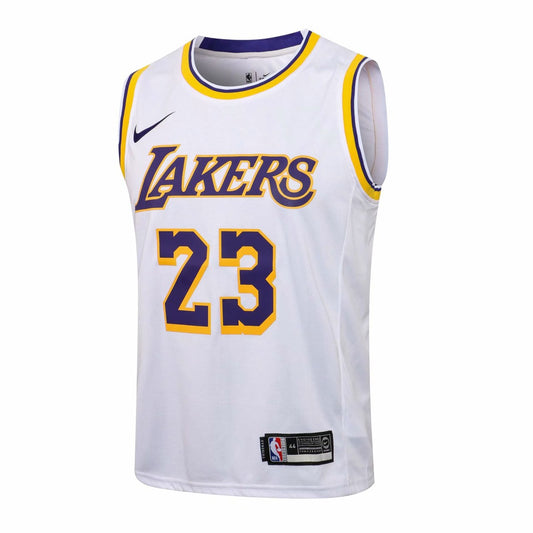 NBA Laker White James No.23