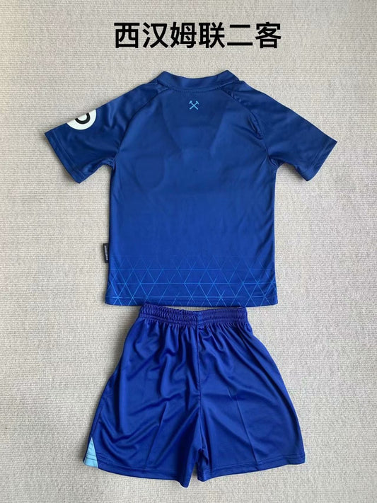 West Ham United Third Away Kids Football Jersey 2023/2024