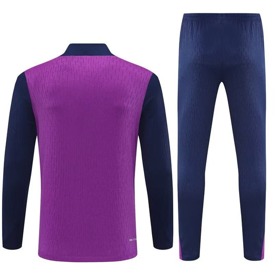 Barcelona Player Training Tracksuit Long Yollow (Kids And Man ) 2025/2026