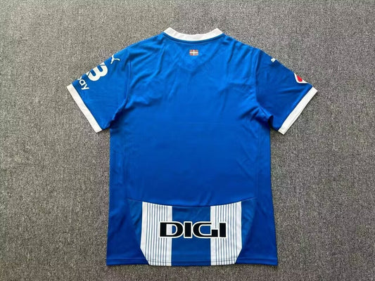 Deportivo Alaves Home Fans Football Jersey 2024/2025