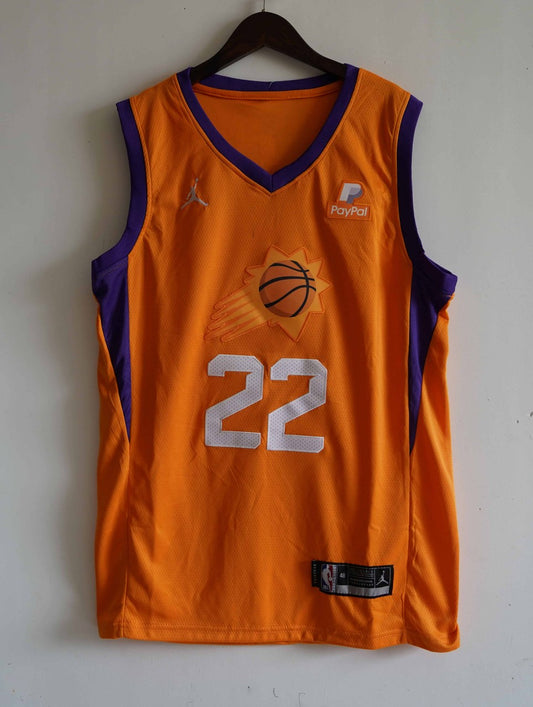 NBA New Suns #22 Ayton Orange